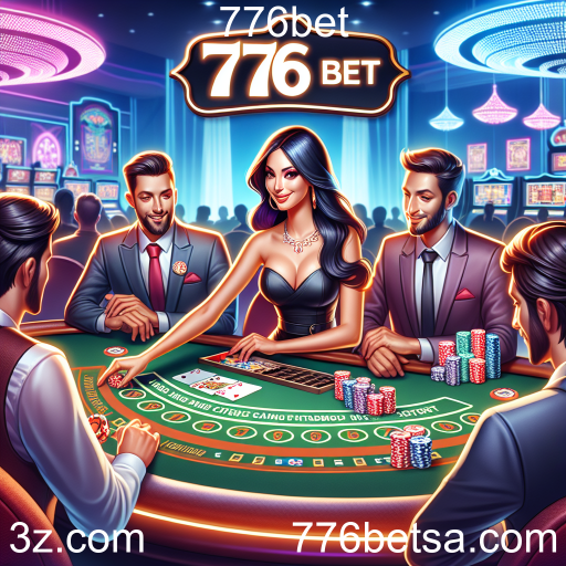 Viva a Experiência de um Cassino ao Vivo na 776bet